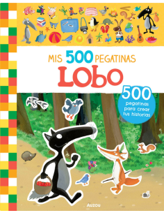 Mi libro de pegatinas Lobo