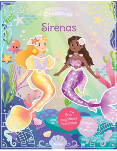 Libro de Pegatinas Sirenas