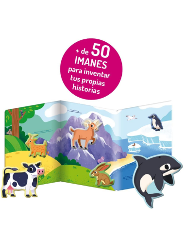 Mi aventura imantada Animales del Mundo