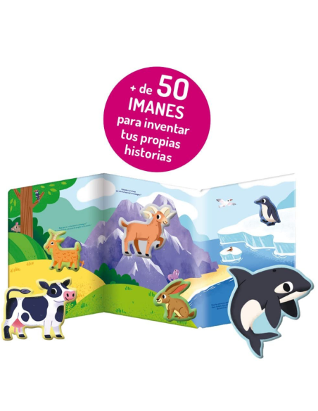 Mi aventura imantada Animales del Mundo