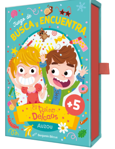 Juego de Busca y encuentra el Reino del Caos  Auzou