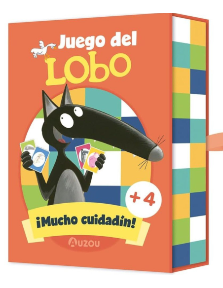 Juego de Cartas Mucho cuidadin Lobo  Auzou