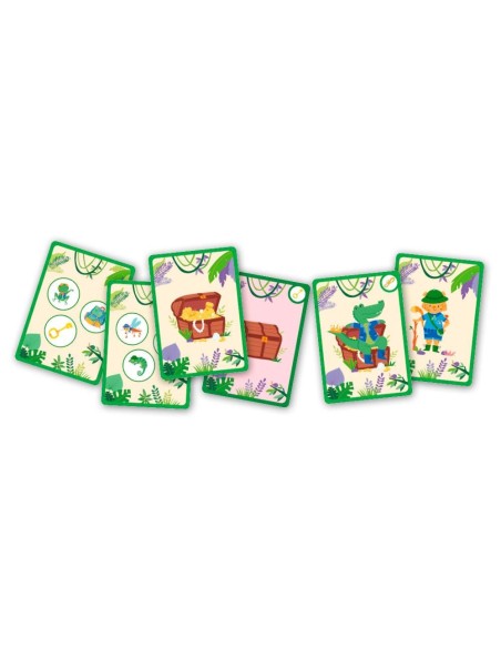 Juego de cartas Coco Croc  Auzou