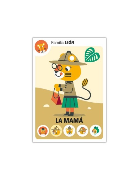 Juego de cartas 7 familias  Auzou