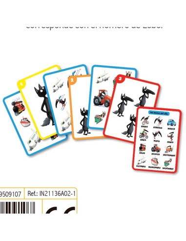 Juego del Lobo Rápido Go Auzou