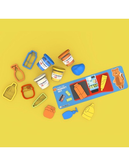 ChildenGen Set Market Plastilina