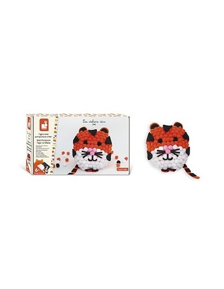 Crea Tigre Con Pompones Janod