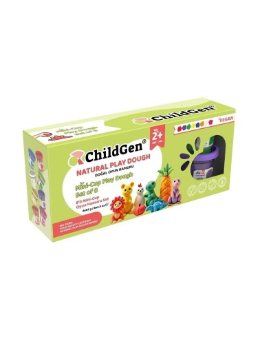 Plastilina natural set ecocup 8und