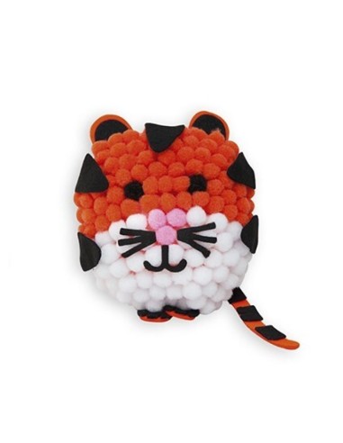 Crea Tigre Con Pompones Janod