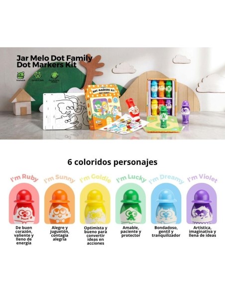 Set creativos puntos 6 und