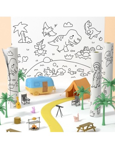 Papel adhesivo tematizado - Dinosaurio STORIES Jarmelo
