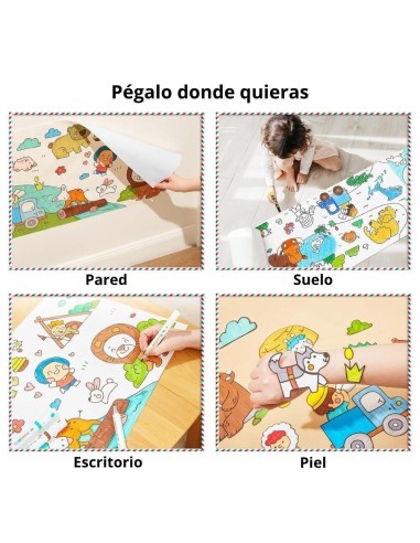 Papel adhesivo tematizado - ANIMAL STORIES Jarmelo