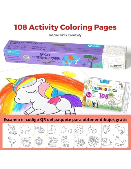 Papel adhesivo tematizado - ANIMAL STORIES Jarmelo