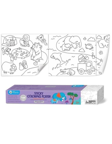Papel adhesivo tematizado - ANIMAL STORIES Jarmelo