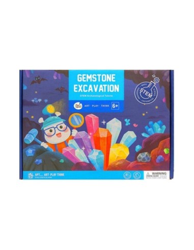 Kit Excavación Fósil GEOLOGICAL GEMSTONE Jarmelo