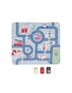 Juego Mantel Circuito Rescue