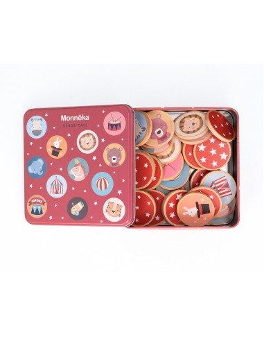 Juego Memory Circus