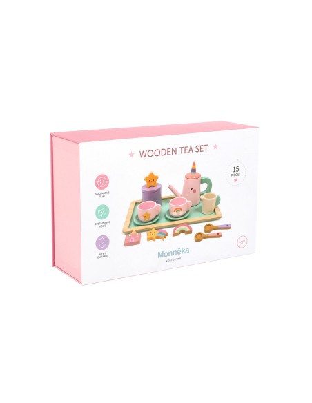 Set de Té de Madera Magic World