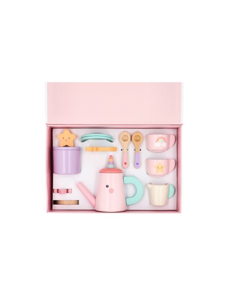 Set de Té de Madera Magic World