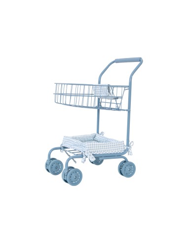 Carrito de Compra para Muñecas Vichy Blue Personalizable