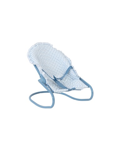 Hamaca para Muñecas Vichy Blue Personalizable