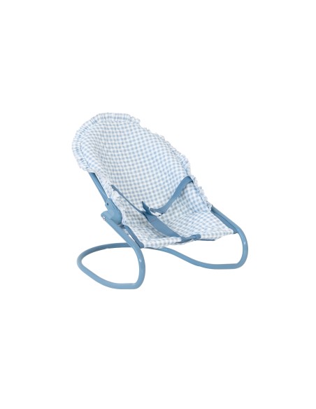 Hamaca para Muñecas Vichy Blue Personalizable