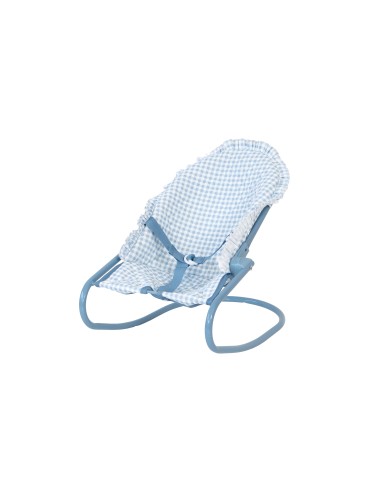 Hamaca para Muñecas Vichy Blue Personalizable