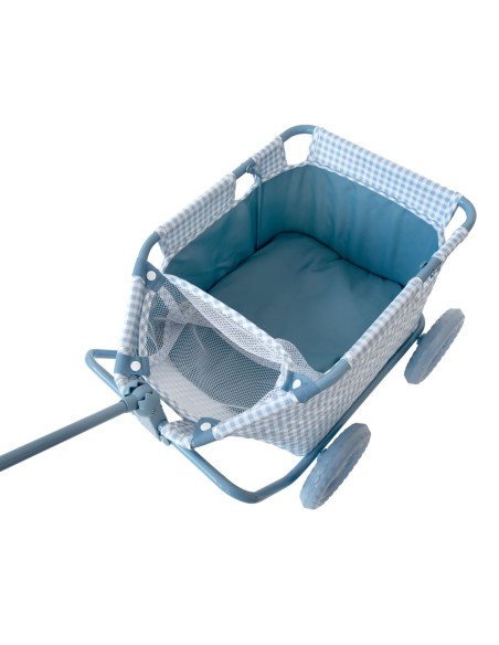 Carrito para Juguetes Vichy Blue