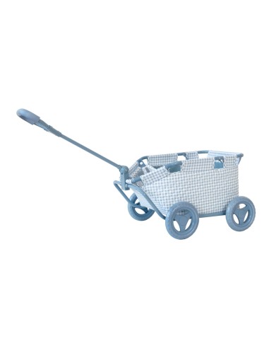 Carrito para Juguetes Vichy Blue