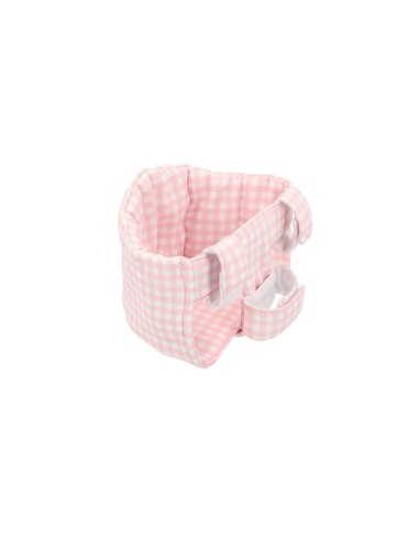Porta Muñecas "Ride and Go" Vichy Pink