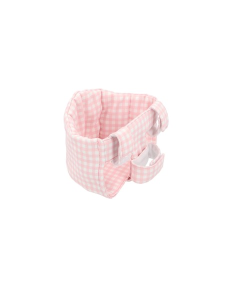 Porta Muñecas "Ride and Go" Vichy Pink