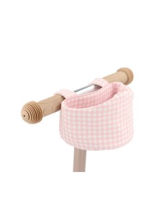Porta Muñecas "Ride and Go" Vichy Pink