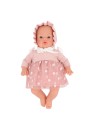 Muñeco Helena con Vestido Flores Rosa