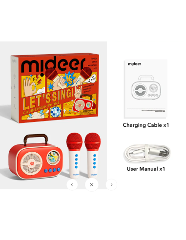 Conjunto de karaoke doble mideer