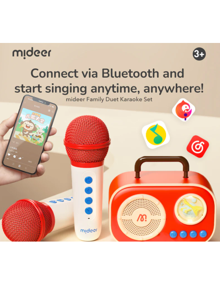 Conjunto de karaoke doble mideer