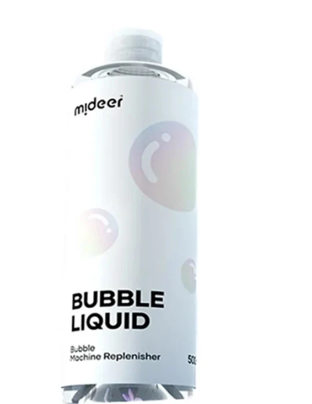 Líquido complementario para burbujas de jabón mideer (500 ml)