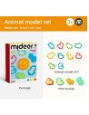 Moldes para plastilina Mideer – 10 piezas.