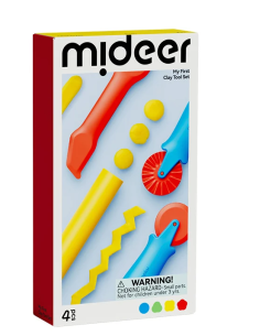 Conjunto de herramientas para masas plásticas mideer (4 piezas) 2