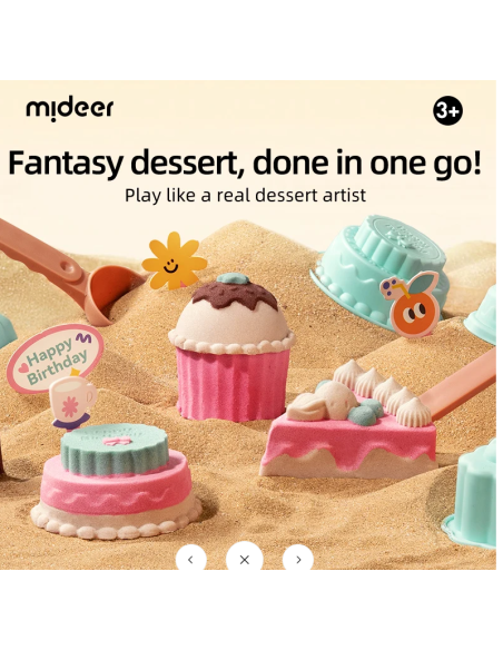 Arena mágica con arena mideer – dulces