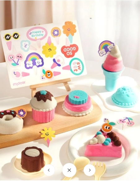 Arena mágica con arena mideer – dulces