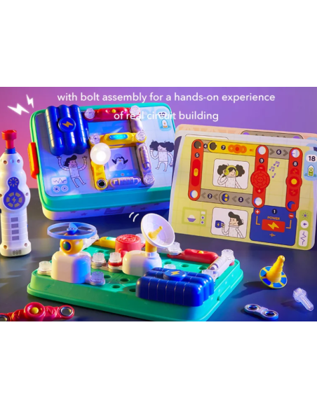 Conjunto educativo de pequeño ingeniero electricista mideer