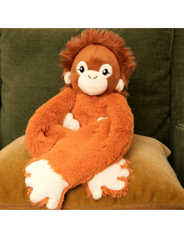 Peluche con peso Hugimals - Orangután Ollie