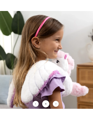 Peluche con peso Hugimals - Unicornio Echo