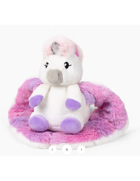 Peluche con peso Hugimals - Unicornio Echo