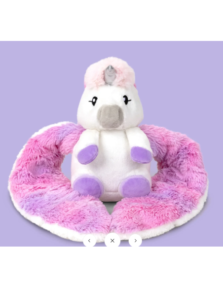 Peluche con peso Hugimals - Unicornio Echo