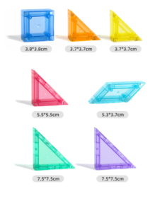 Tangram magnético 3D Mideer con reloj de arena 2