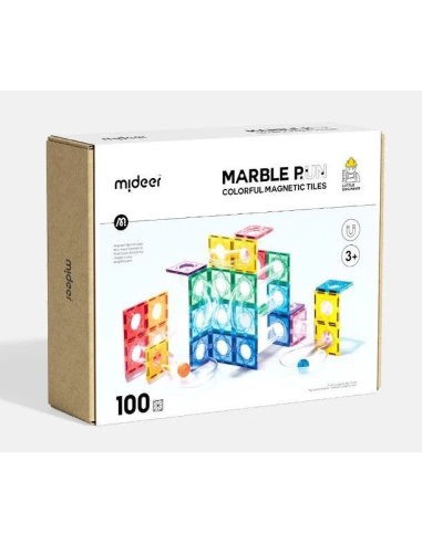 Bloques magnéticos Mideer con bolas – Pista de bolas (100 uds.)