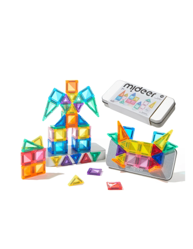 Mini bloques magnéticos mideer – juego de viaje