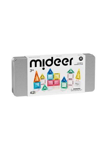Mini bloques magnéticos mideer – juego de viaje