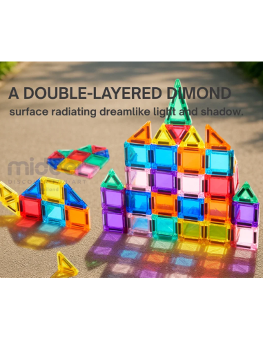 Mini bloques magnéticos mideer – 66